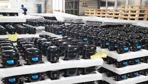 compressor warehouse of Taicool