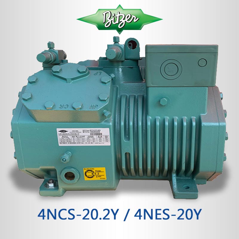 4NCS-20-2y-4NES-20y-20HP-Bitzer-Semi-hermetic-Compressor