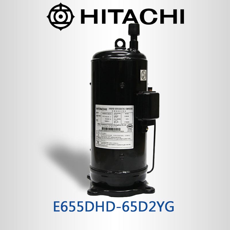 E655DHD-65D2YG-Hitachi-Air-Conditioning-Scroll-Compressor