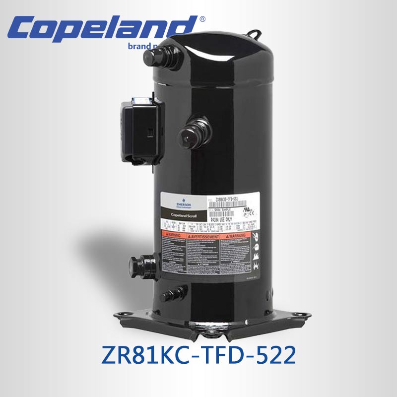 ZR81KC-TFD-522-7HP-Copeland-Refrigeration-Scroll-Compressor-Emerson-Scroll-Compressor